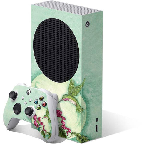 Flirting Fairy and Hummingbird by Amy Brown Xbox Series S Skins